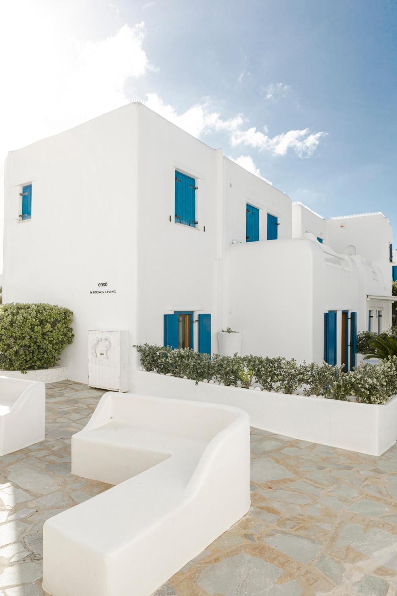 Enso Mykonos Living Apartment Mykonos Town Ngoại thất bức ảnh